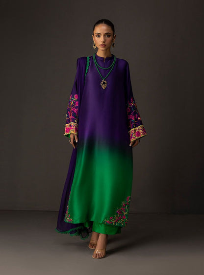 LULUSAR Silk 3PC Digital Printed ,SK-3106