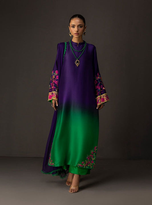 LULUSAR Silk 3PC Digital Printed ,SK-3106