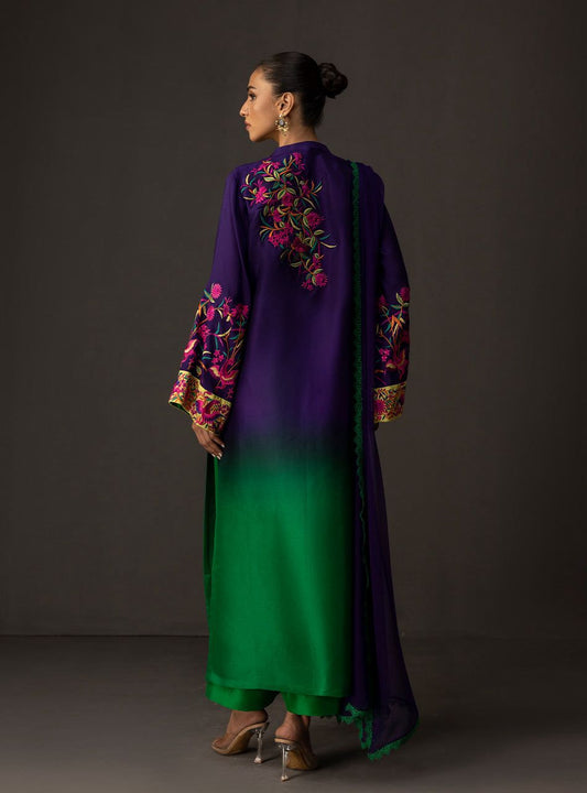 LULUSAR Silk 3PC Digital Printed ,SK-3106