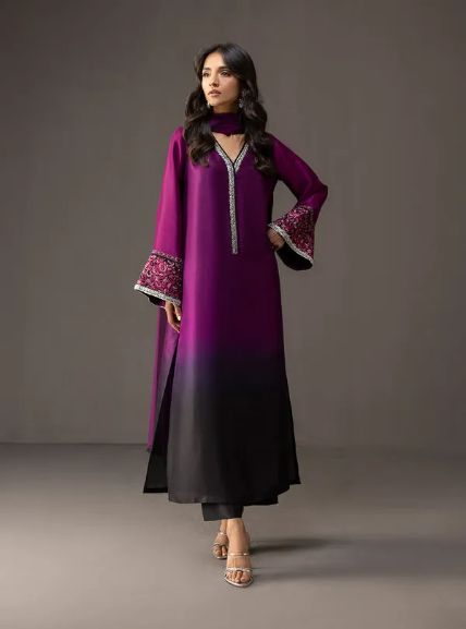 LULUSAR Silk 3PC Digital Printed ,SK-3105