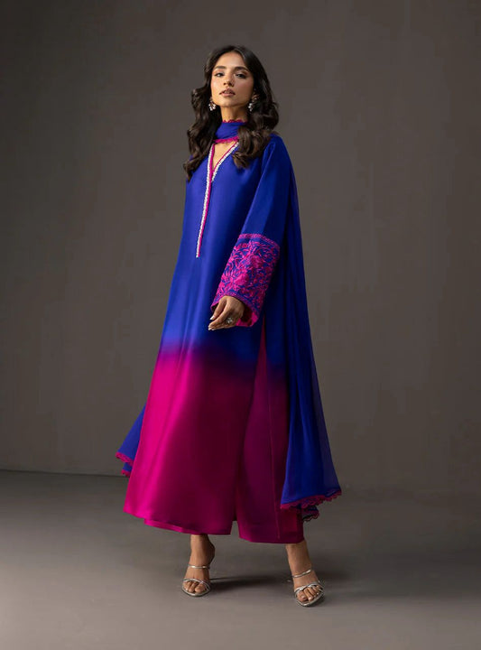 LULUSAR Silk 3PC Digital Printed ,SK-3102