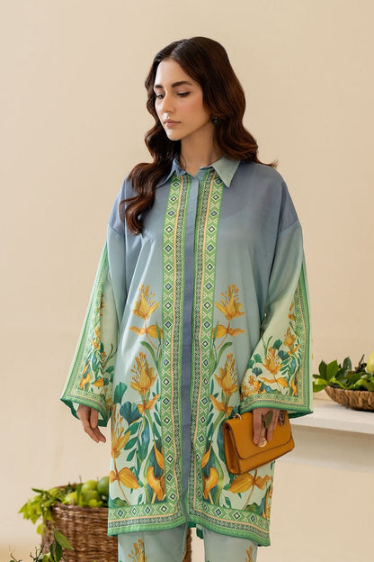 LULUSAR Silk 2PC Digital Printed ,SK-3004