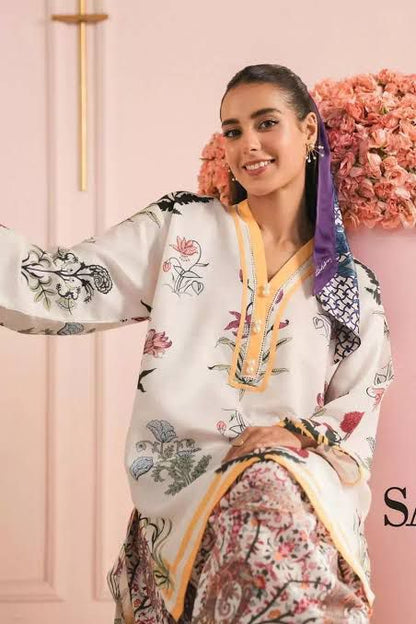 LULUSAR Silk 2PC Digital Printed ,SK-3006