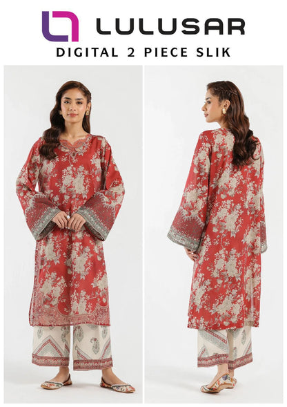 LULUSAR Silk 2PC Digital Printed ,AF-2008