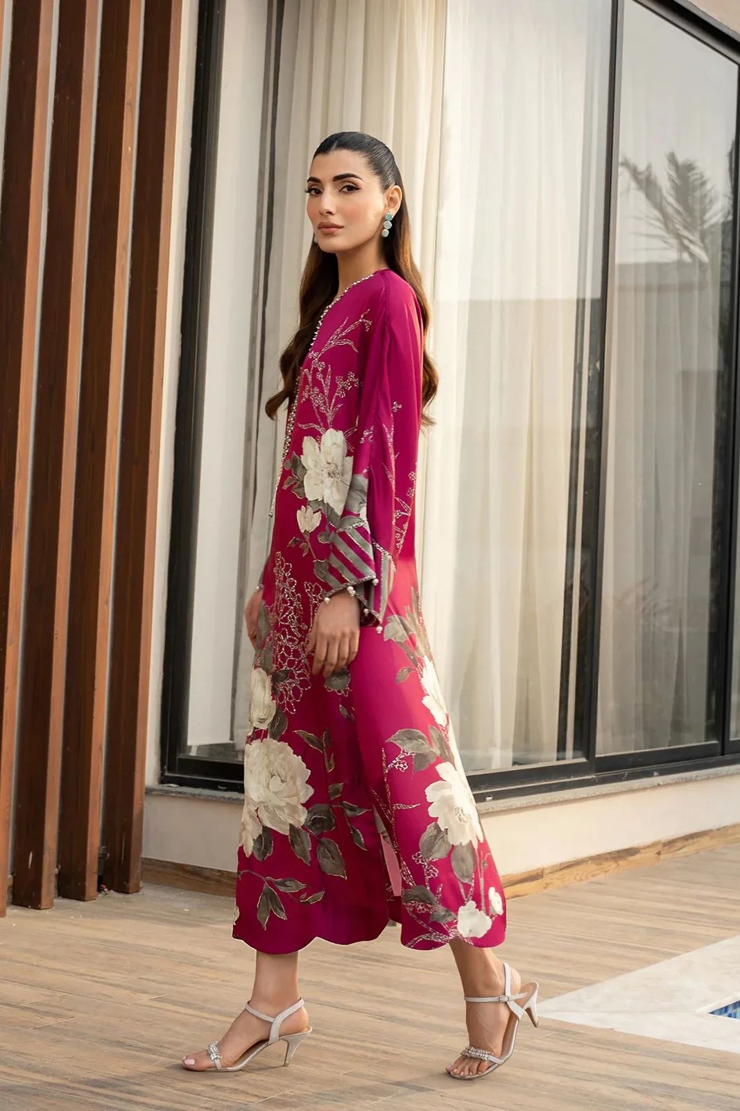 LULUSAR Silk 3PC Digital Printed ,SK-3035