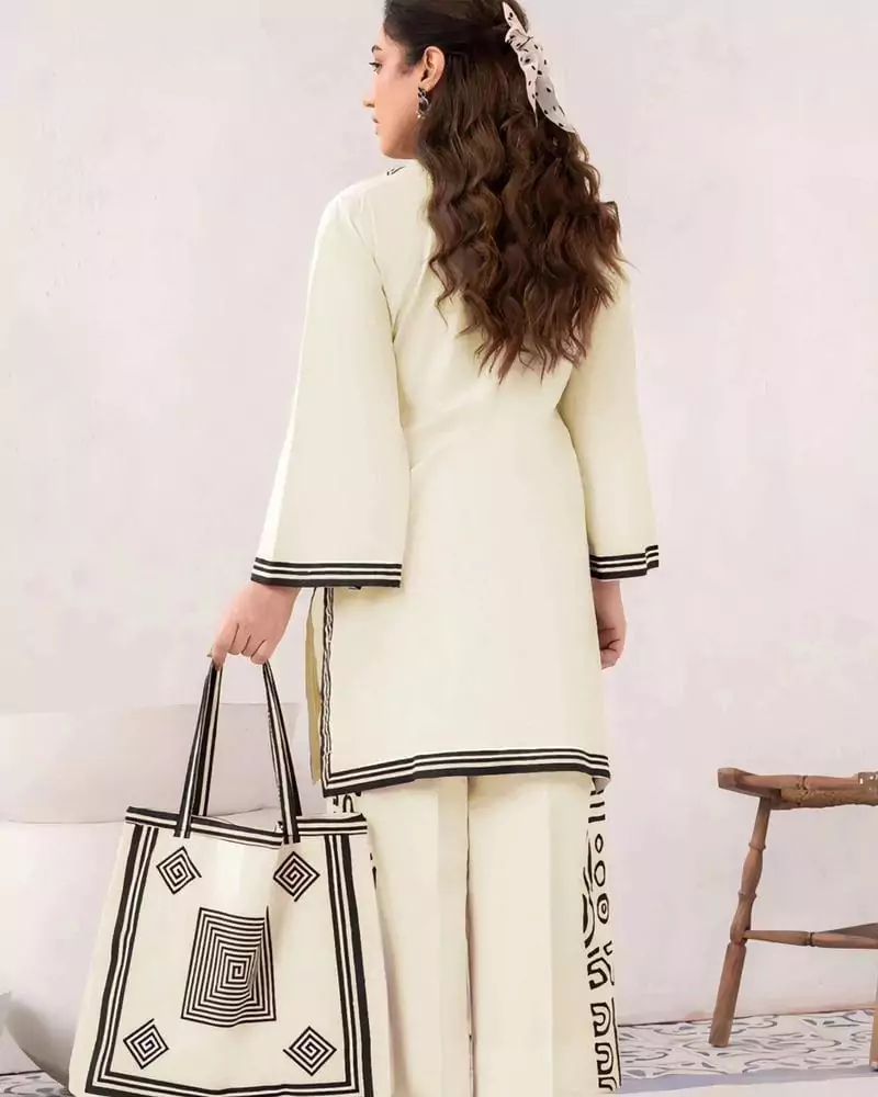 LULUSAR Silk 2PC Digital Printed ,SK-4041