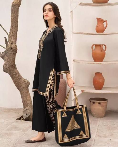 LULUSAR Silk 2PC Digital Printed ,SK-4042