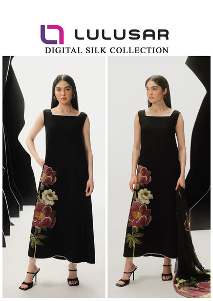 LULUSAR Silk 3PC Digital Printed ,SK-3032
