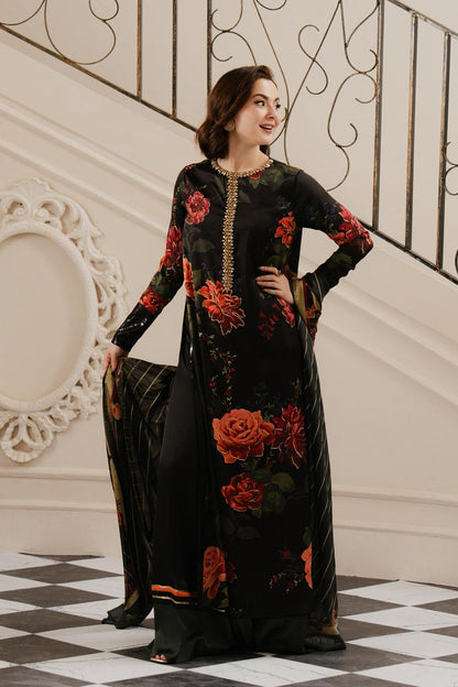 LULUSAR Silk 3PC Digital Printed ,SK-4011