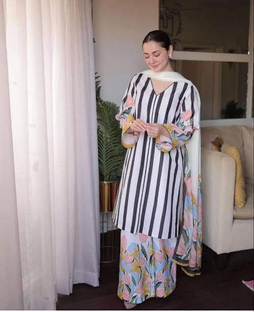 LULUSAR Silk 3PC Digital Printed ,SK-4006