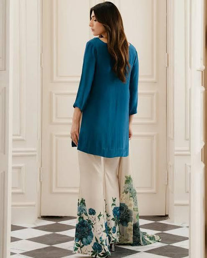 LULUSAR Silk 3PC Digital Printed ,SK-4005