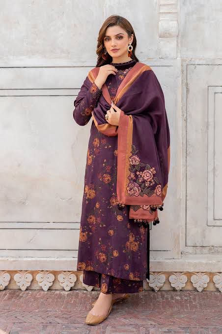 SAPPHIRE -3PC KARANDI  Bana Dori Printed  Shirt With Printed Duppta -SAF 5031