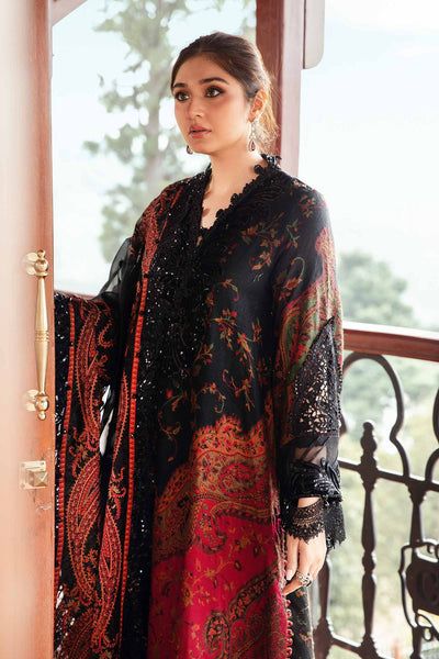SAPPHIRE -3PC KARANDI  Bana Dori Printed  Shirt With Printed Duppta -SAF 5008