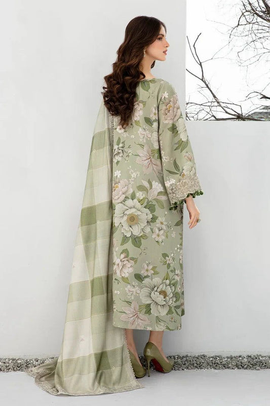 SAPPHIRE -3PC KARANDI  Bana Dori Printed  Shirt With Printed Duppta -SAF 5028