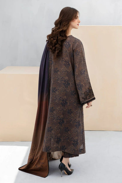 SAPPHIRE -3PC KARANDI  Bana Dori Printed  Shirt With Printed Duppta -SAF 5029
