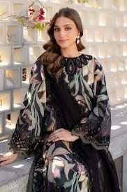 SAPPHIRE -3PC KARANDI  Bana Dori Printed  Shirt With Printed Duppta -SAF 5024