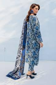 SAPPHIRE -3PC KARANDI  Bana Dori Printed  Shirt With Printed Duppta -SAF 5017