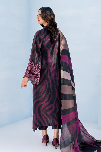 SAPPHIRE -3PC KARANDI  Bana Dori Printed  Shirt With Printed Duppta -SAF 5015p